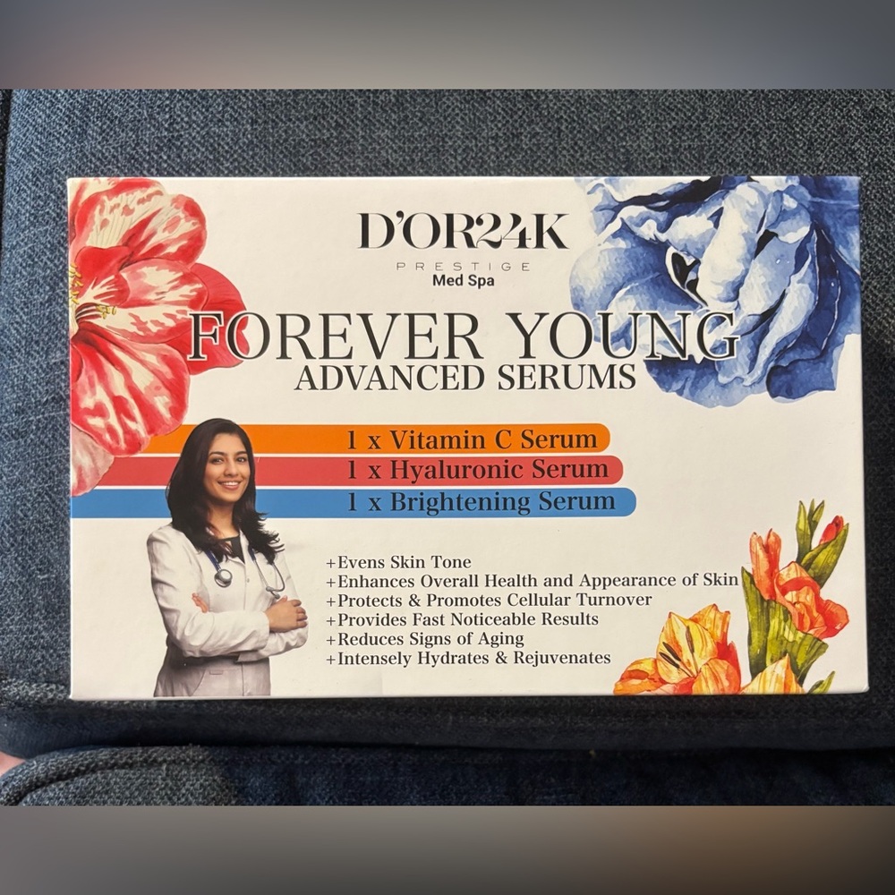 Dor Med Spa Forever Young Advanced Serums Collection BNIB